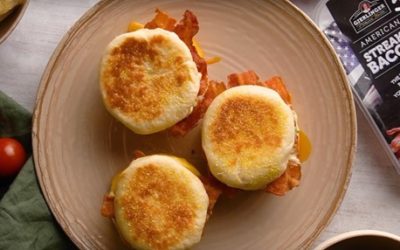 English Muffin baconnel (videó)